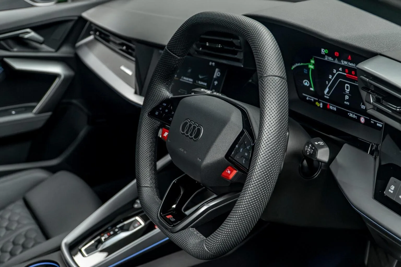 2025 Audi RS3 Sedan Carbon Black, 27/30