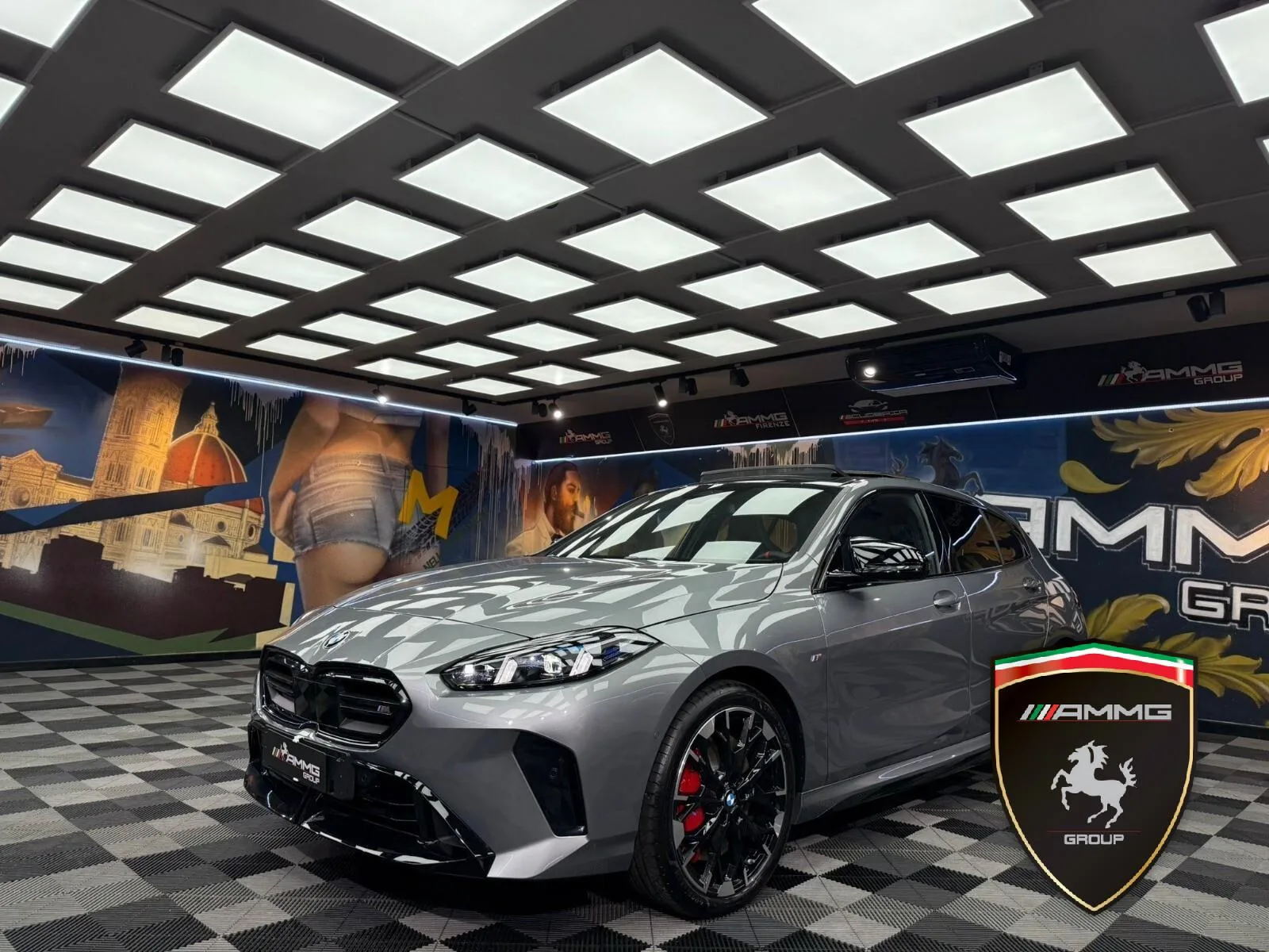 2025 BMW M135i xDrive offered by a specialist dealer in Calenzano, Italy, main photo