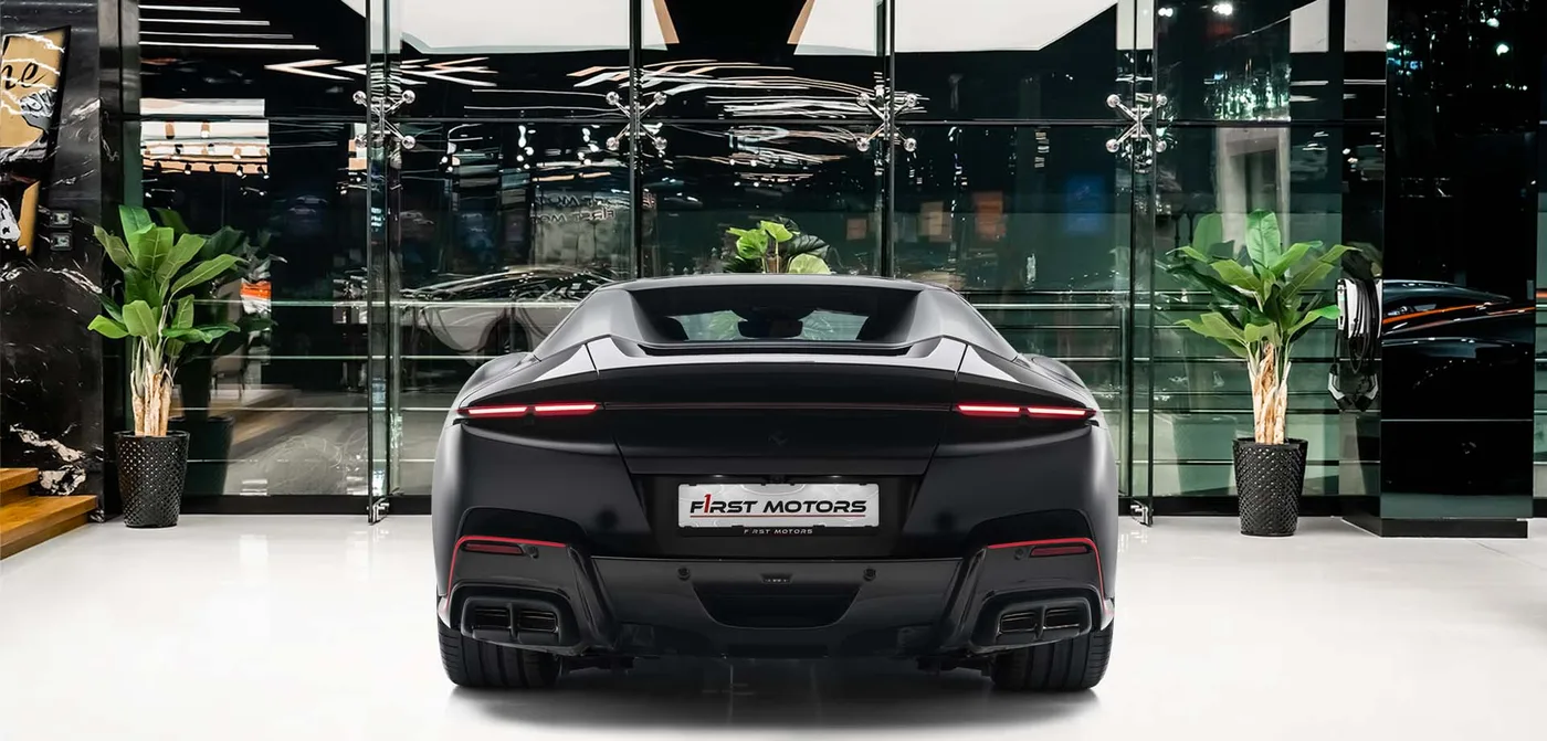 2025 Ferrari 12Cilindri offered by a specialist dealer in Dubai, United Arab Emirates, exterior view 4