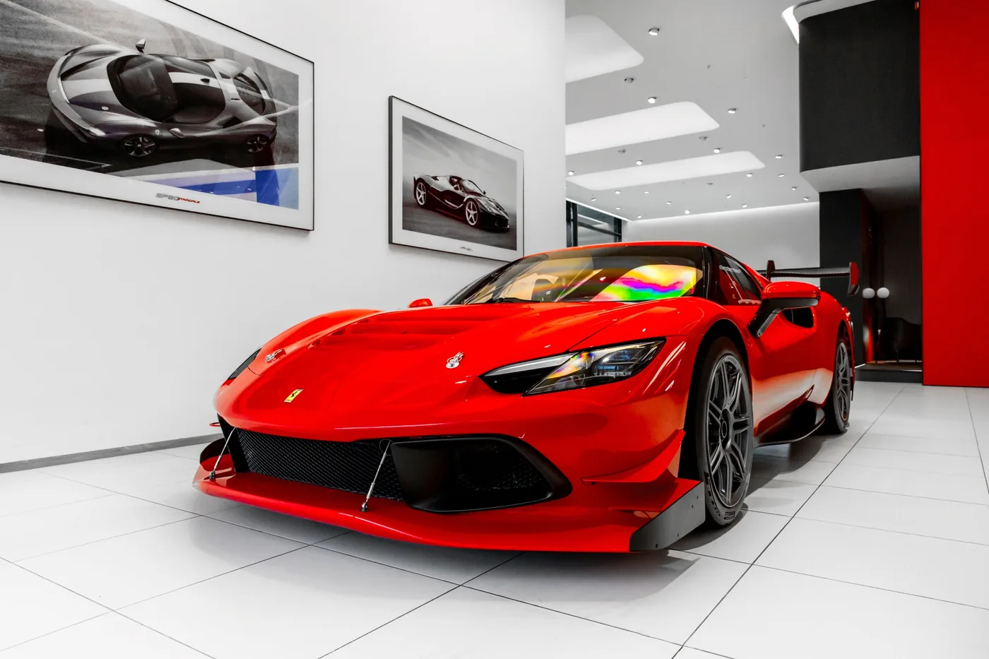 2025 Ferrari 296 Challenge offered by a specialist dealer in Hengelo, Netherlands, photo 2 of 15