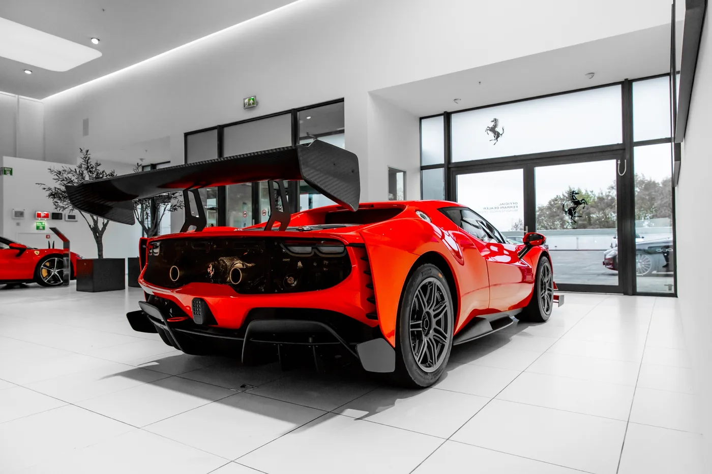 2025 Ferrari 296 Challenge offered by a specialist dealer in Hengelo, Netherlands, photo 3 of 15