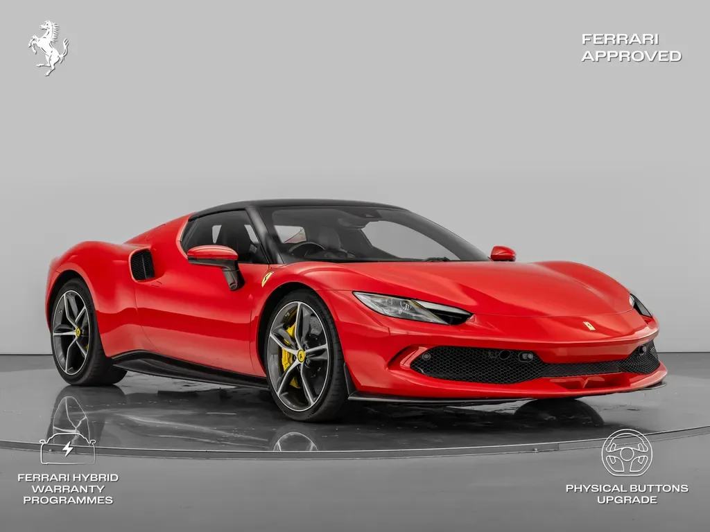 2025 Ferrari 296 GTB proposée par un groupe de concessions agréées à Mayfair, Royaume-Uni, photo principale
