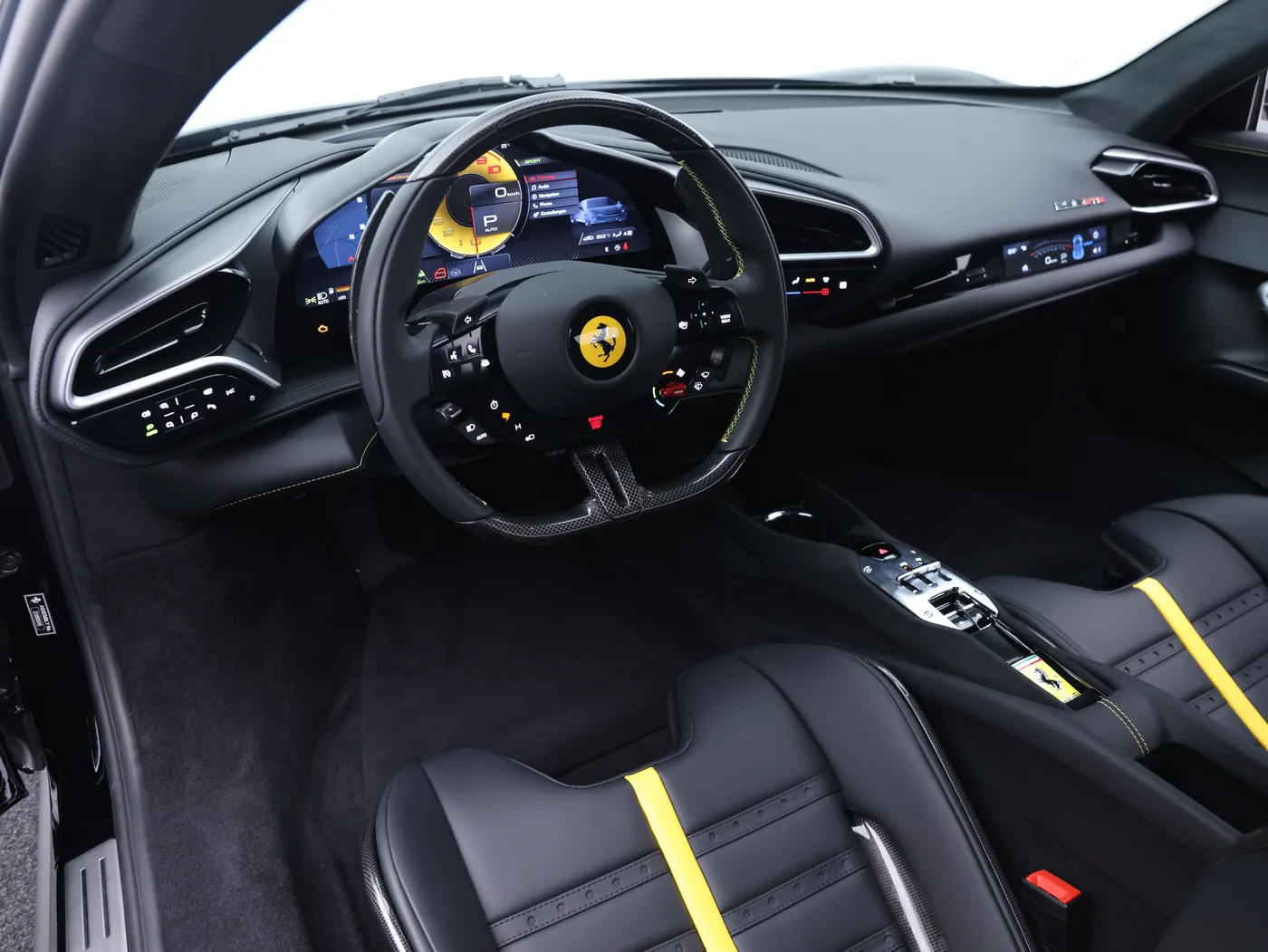 2025 Ferrari 296 GTB angeboten von einem Fachhändler in Frankfurt am Main, Deutschland, Foto 5 von 15
