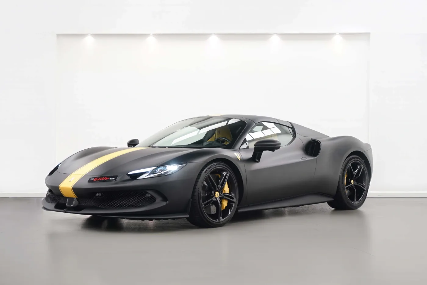 2025 Ferrari 296 GTS offered by a specialist dealer in Dubai, United Arab Emirates, photo 8 of 10