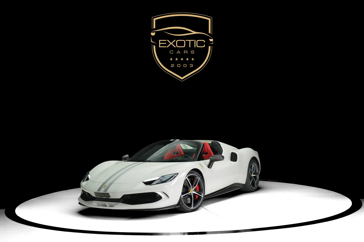 2025 Ferrari 296 GTS offered by a specialist dealer in Dubai, United Arab Emirates, main photo