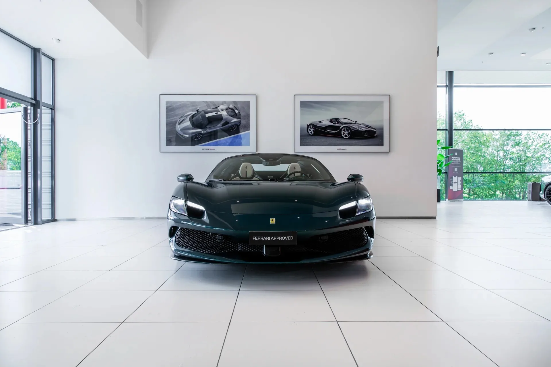 2025 Ferrari 296 GTS offered by a specialist dealer in Hengelo, Netherlands, main photo