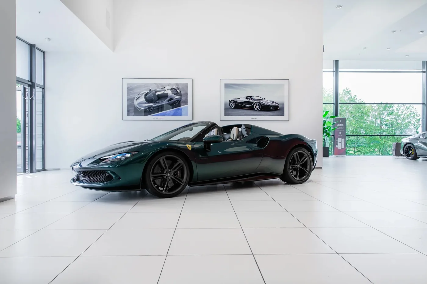 2025 Ferrari 296 GTS offered by a specialist dealer in Hengelo, Netherlands, photo 2 of 15