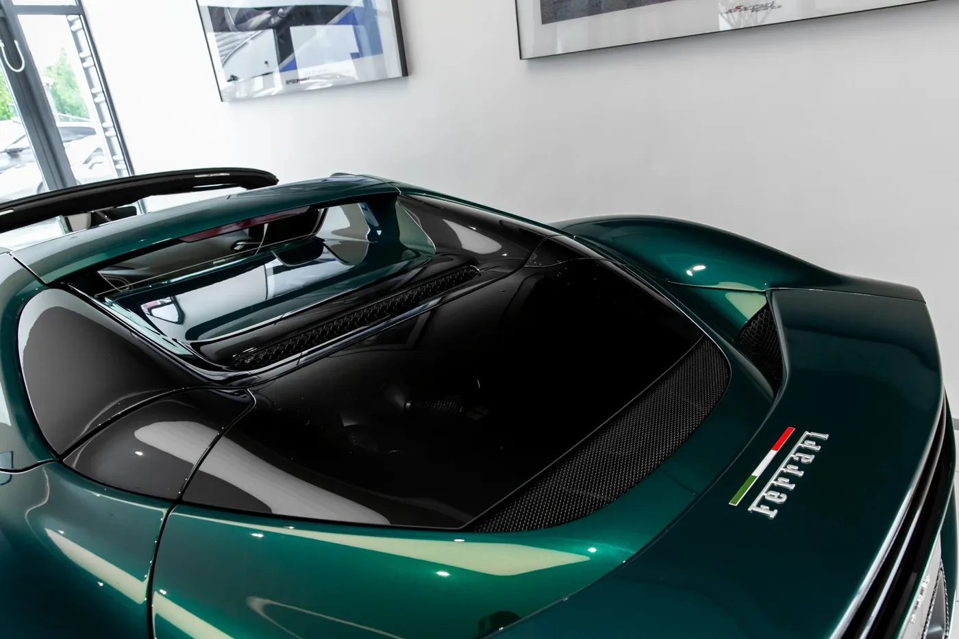 2025 Ferrari 296 GTS offered by a specialist dealer in Hengelo, Netherlands, photo 11 of 15