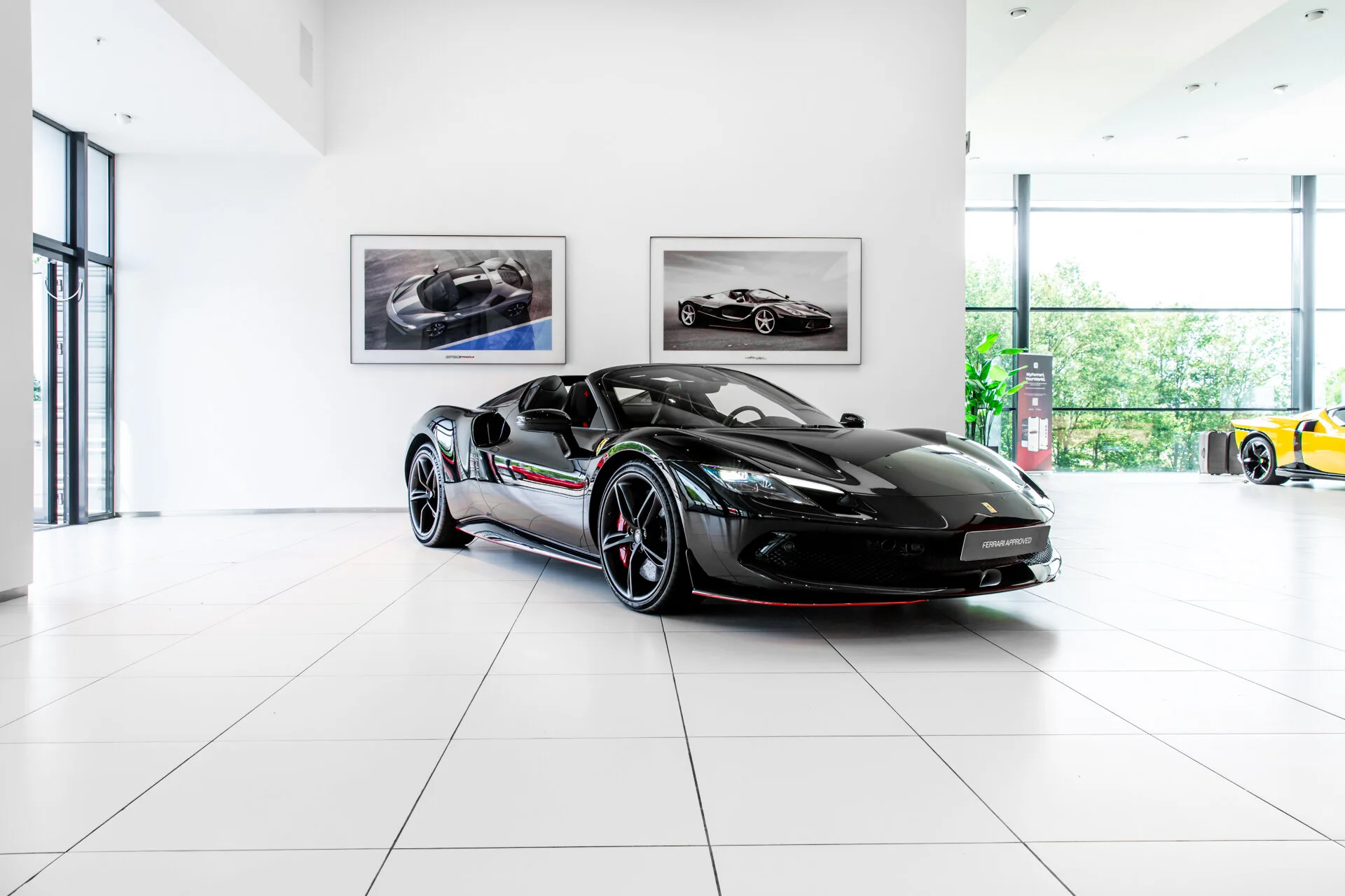 2025 Ferrari 296 GTS offered by a specialist dealer in Hengelo, Netherlands, main photo