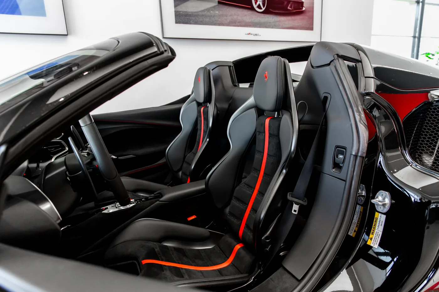 2025 Ferrari 296 GTS offered by a specialist dealer in Hengelo, Netherlands, photo 6 of 15
