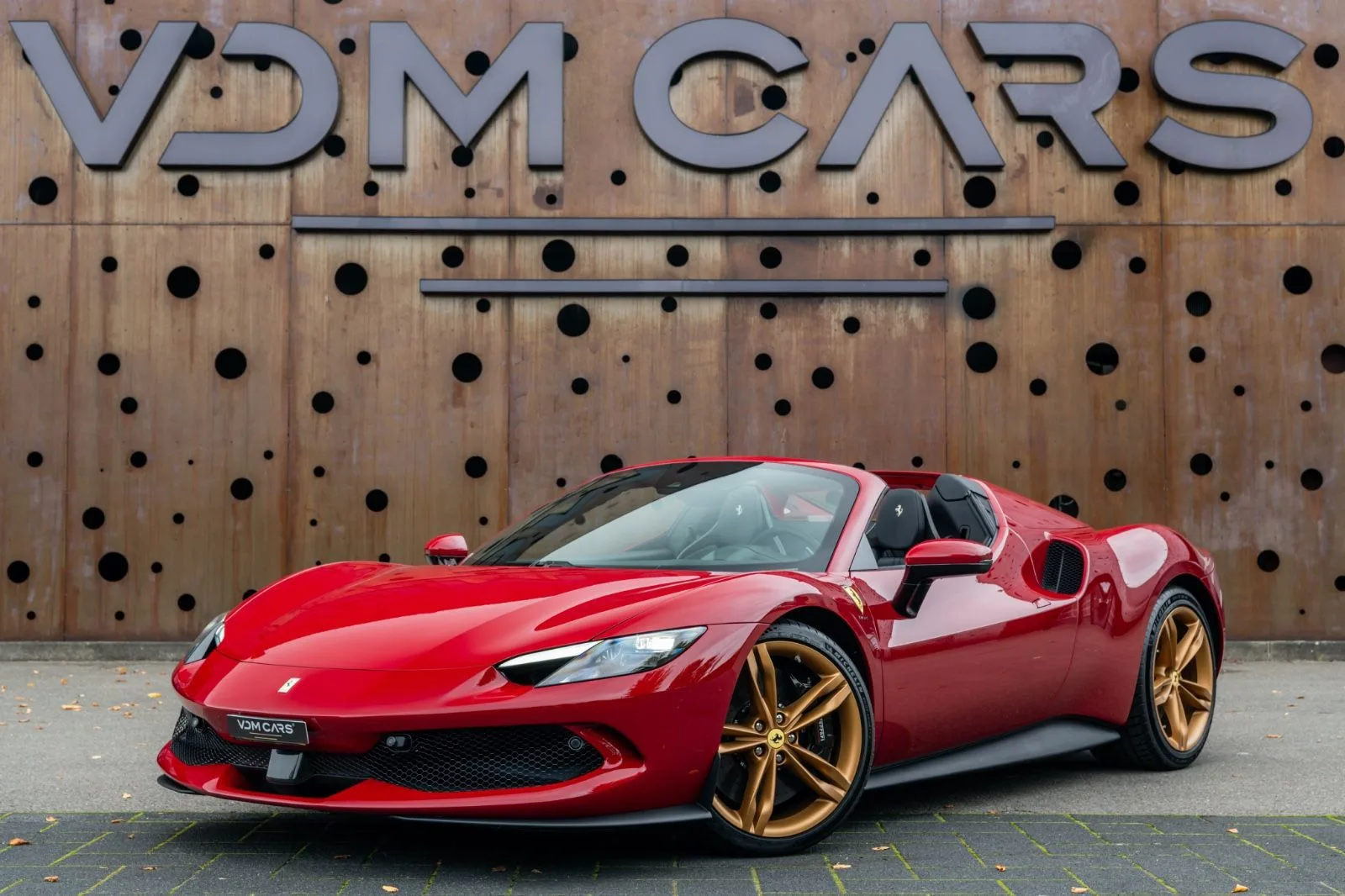 2025 Ferrari 296 GTS offered by a supercar dealer in Gronau, Germany, main photo
