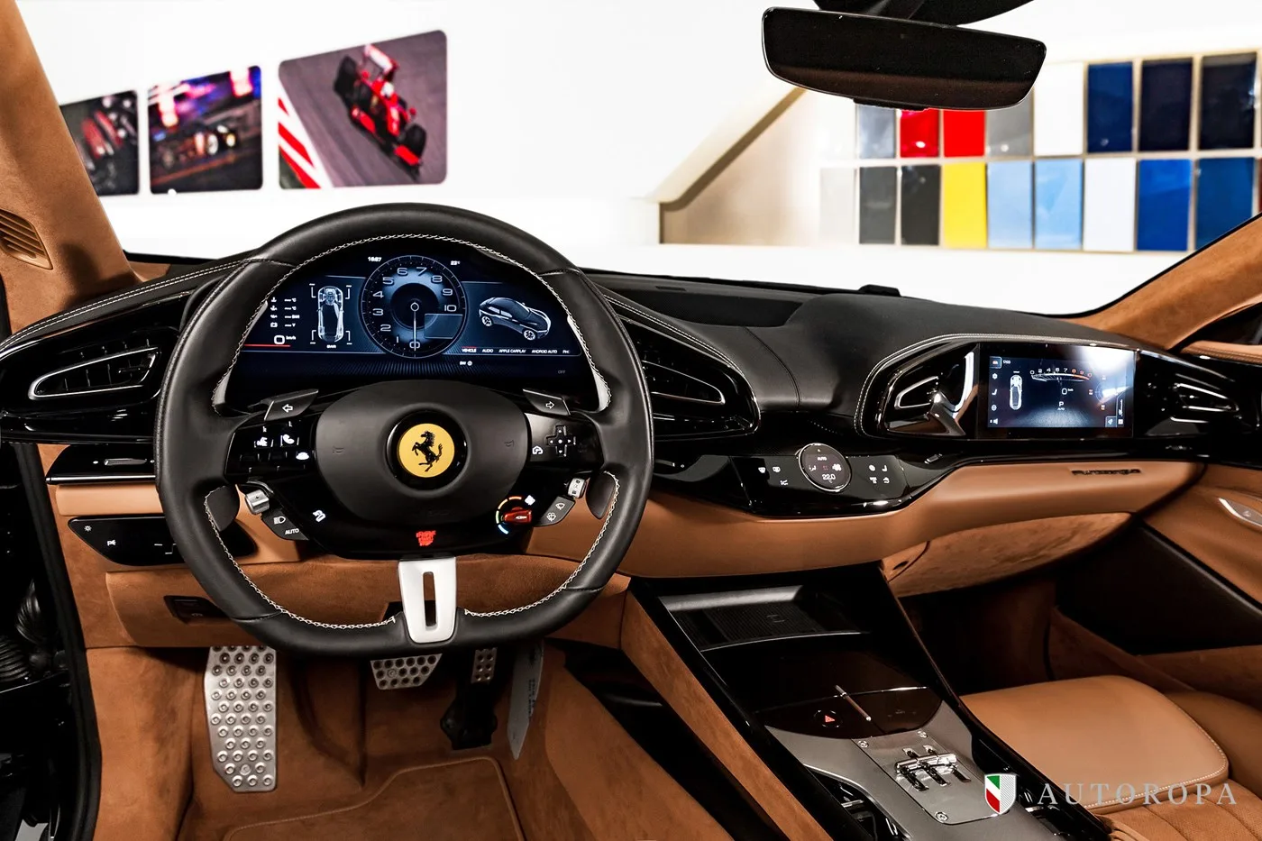 2025 Ferrari Purosangue angeboten von einem offiziellen Ferrari und Maserati-Vertragshändler in Arlöv, Schweden, Foto 7 von 10