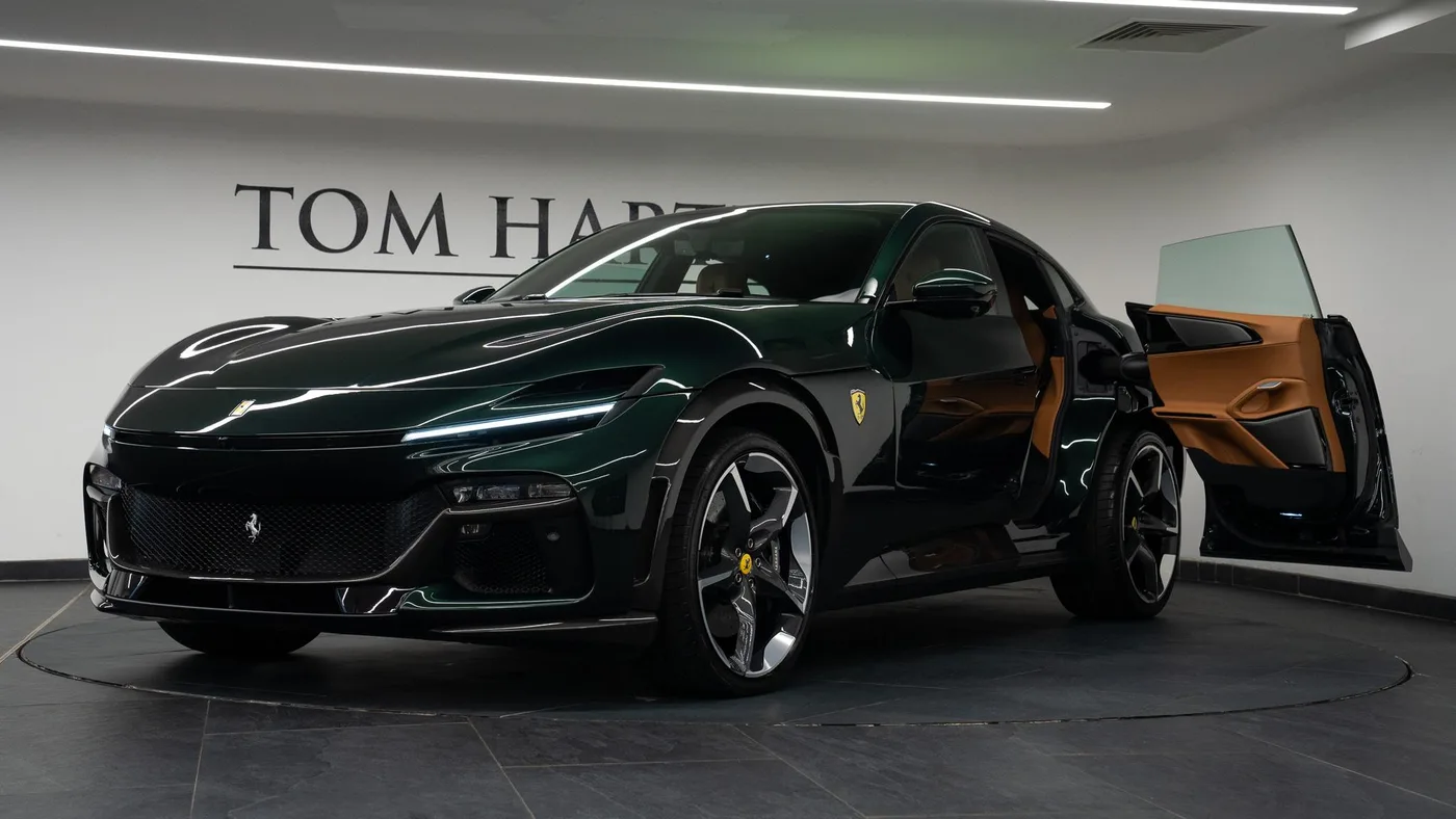 2025 Ferrari Purosangue offered by a specialist dealer in Swadlincote, United Kingdom, photo 12 of 15
