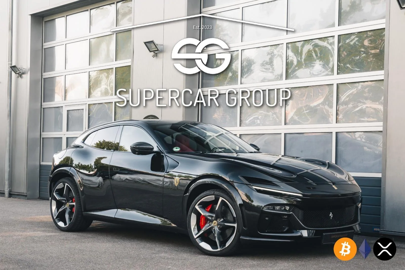 2025 Ferrari Purosangue angeboten von einem Supersportwagenhändler in Munich, Deutschland, Hauptfoto