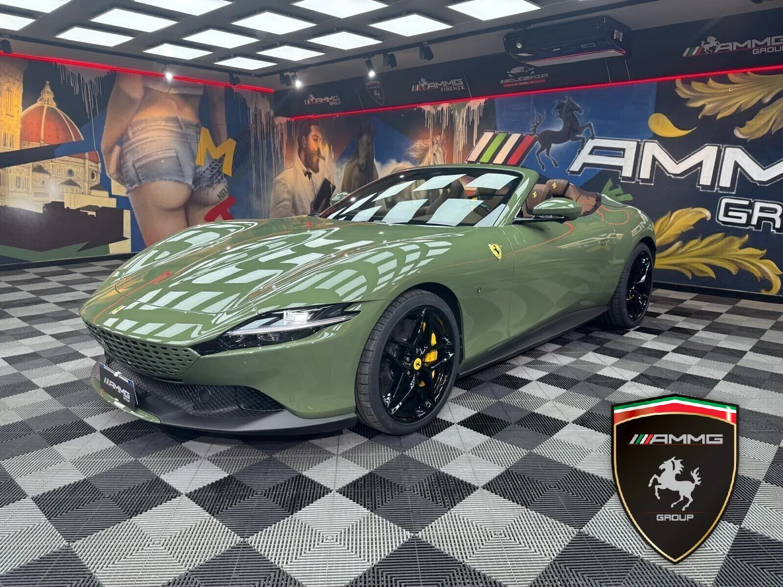 2025 Ferrari Roma Spider offered by a specialist dealer in Calenzano, Italy, main photo