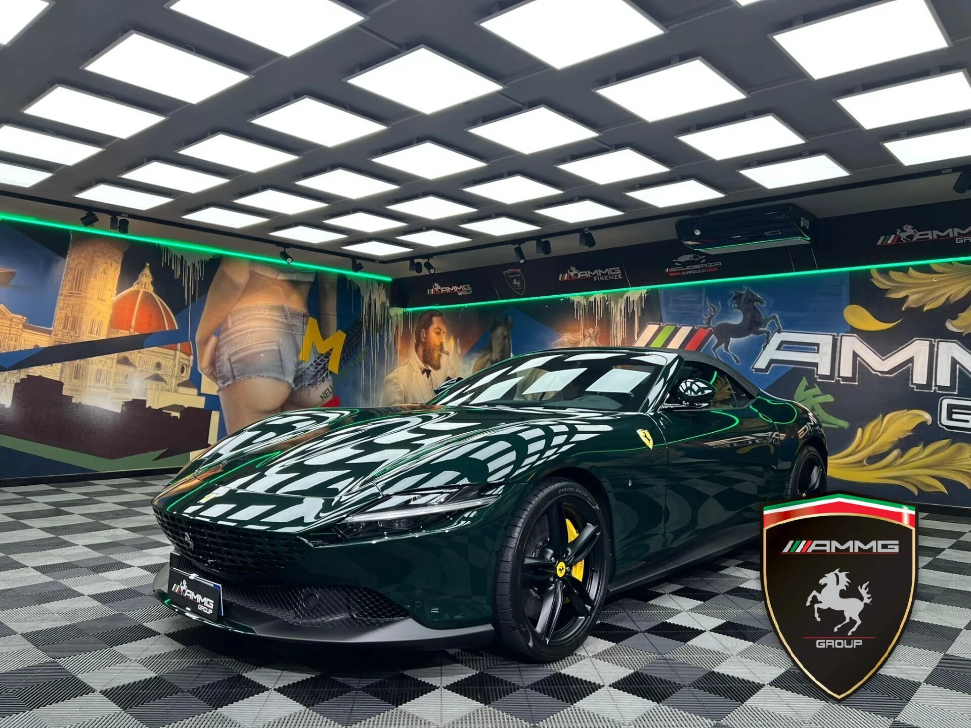 2025 Ferrari Roma Spider offered by a specialist dealer in Calenzano, Italy, main photo