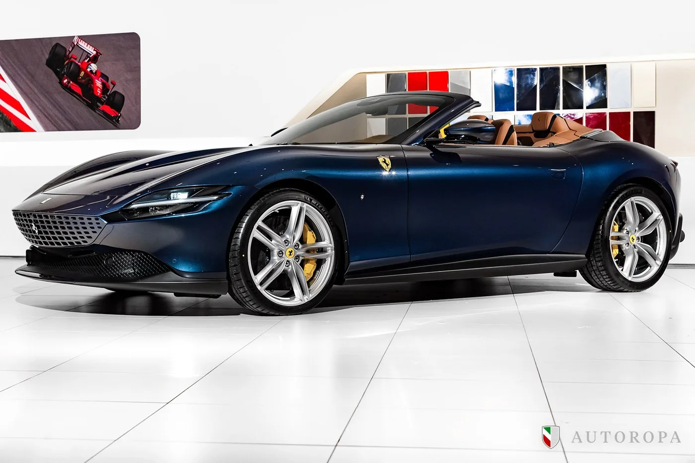 2025 Ferrari Roma Spider proposée par un concessionnaire agréé Ferrari et Maserati à Arlöv, Suède, photo 2 sur 10