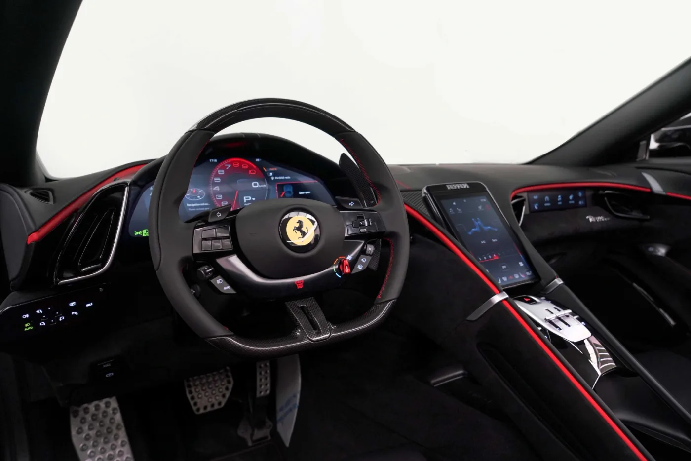 2025 Ferrari Roma Spider offered by a specialist dealer in Dubai, United Arab Emirates, photo 9 of 10
