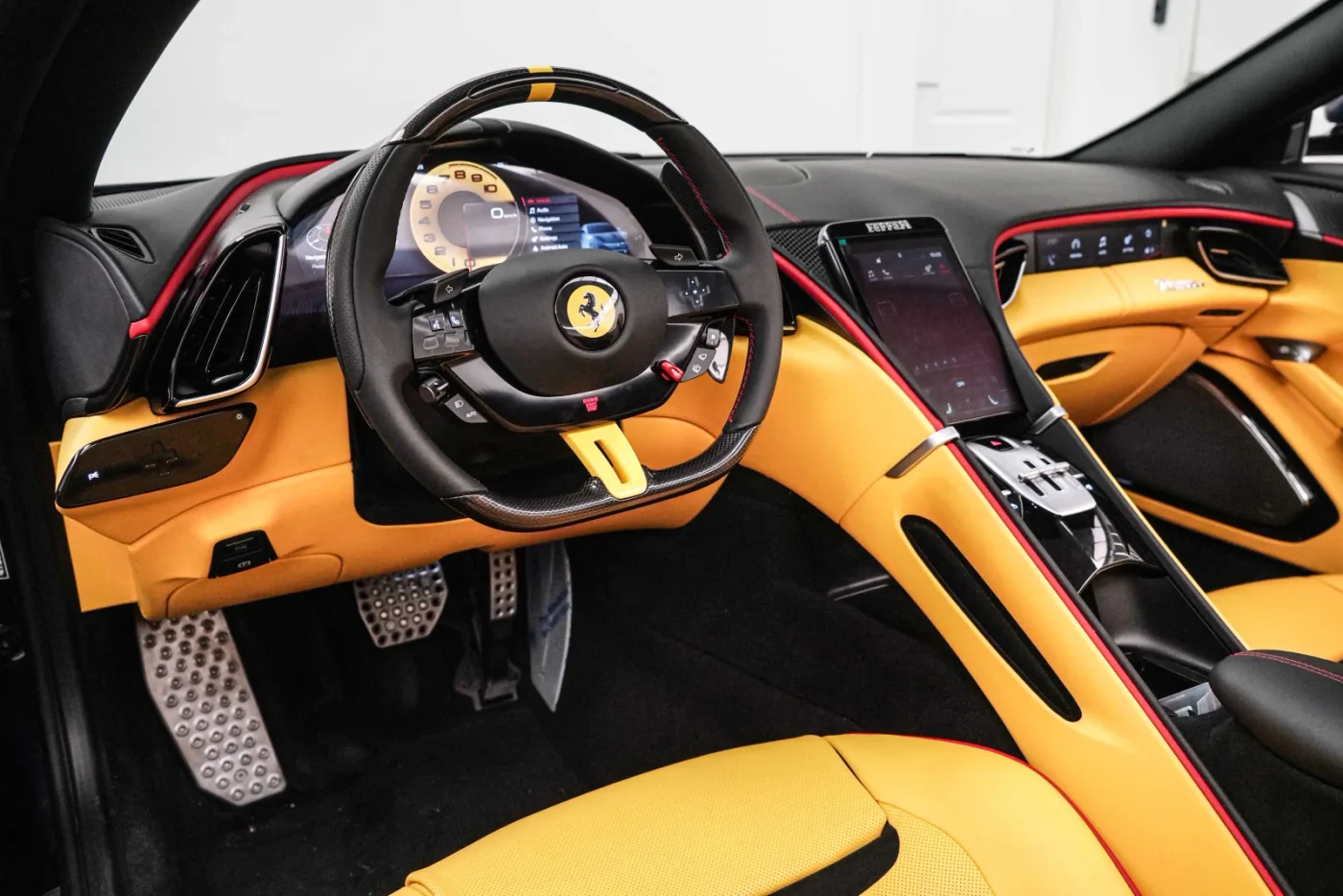 2025 Ferrari Roma Spider offered by a specialist dealer in Dubai, United Arab Emirates, photo 8 of 10