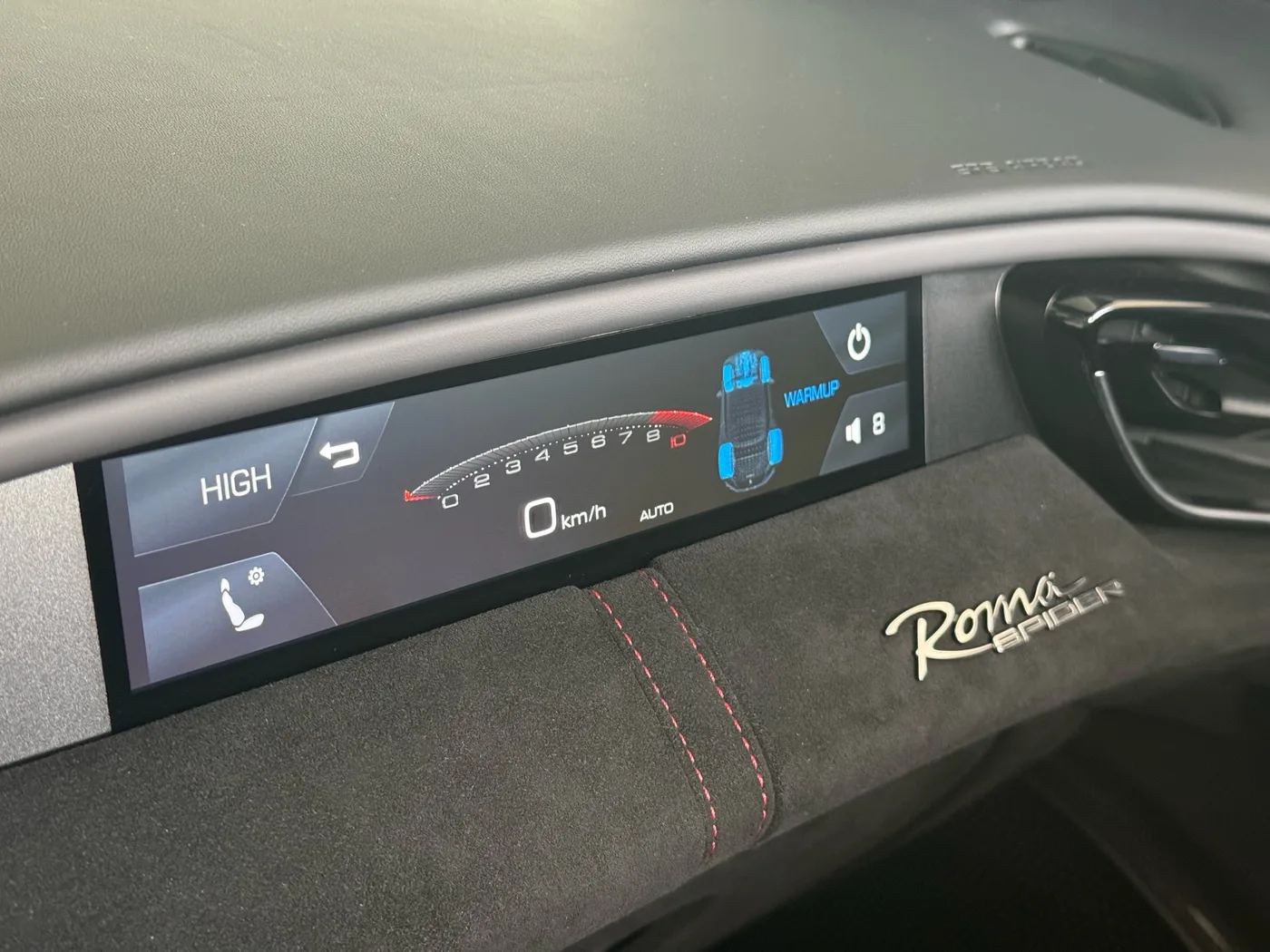 2025 Ferrari Roma Spider offered by a specialist dealer in Frankfurt am Main, Germany, photo 12 of 15
