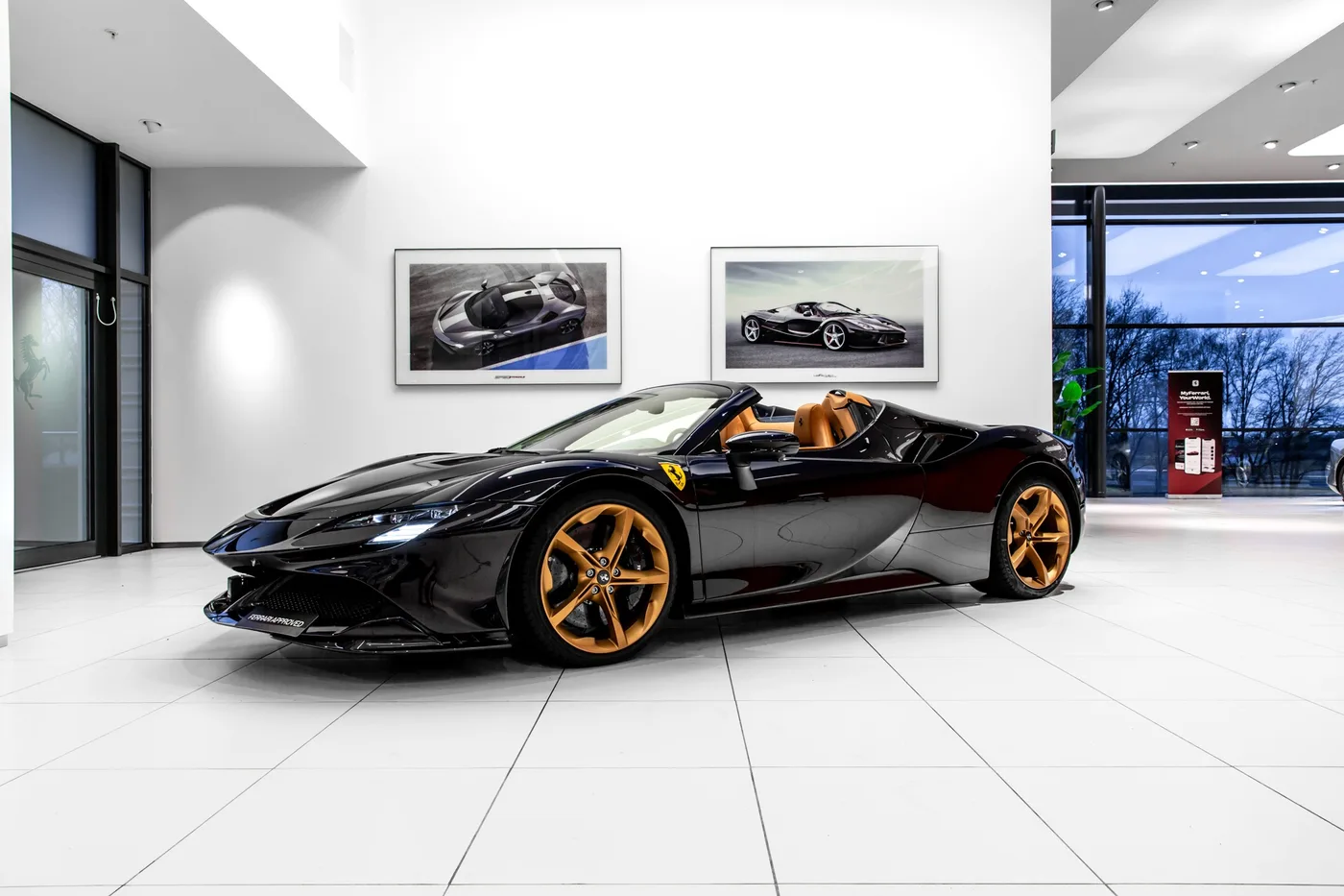 2025 Ferrari SF90 Spider offered by a specialist dealer in Hengelo, Netherlands, photo 2 of 15