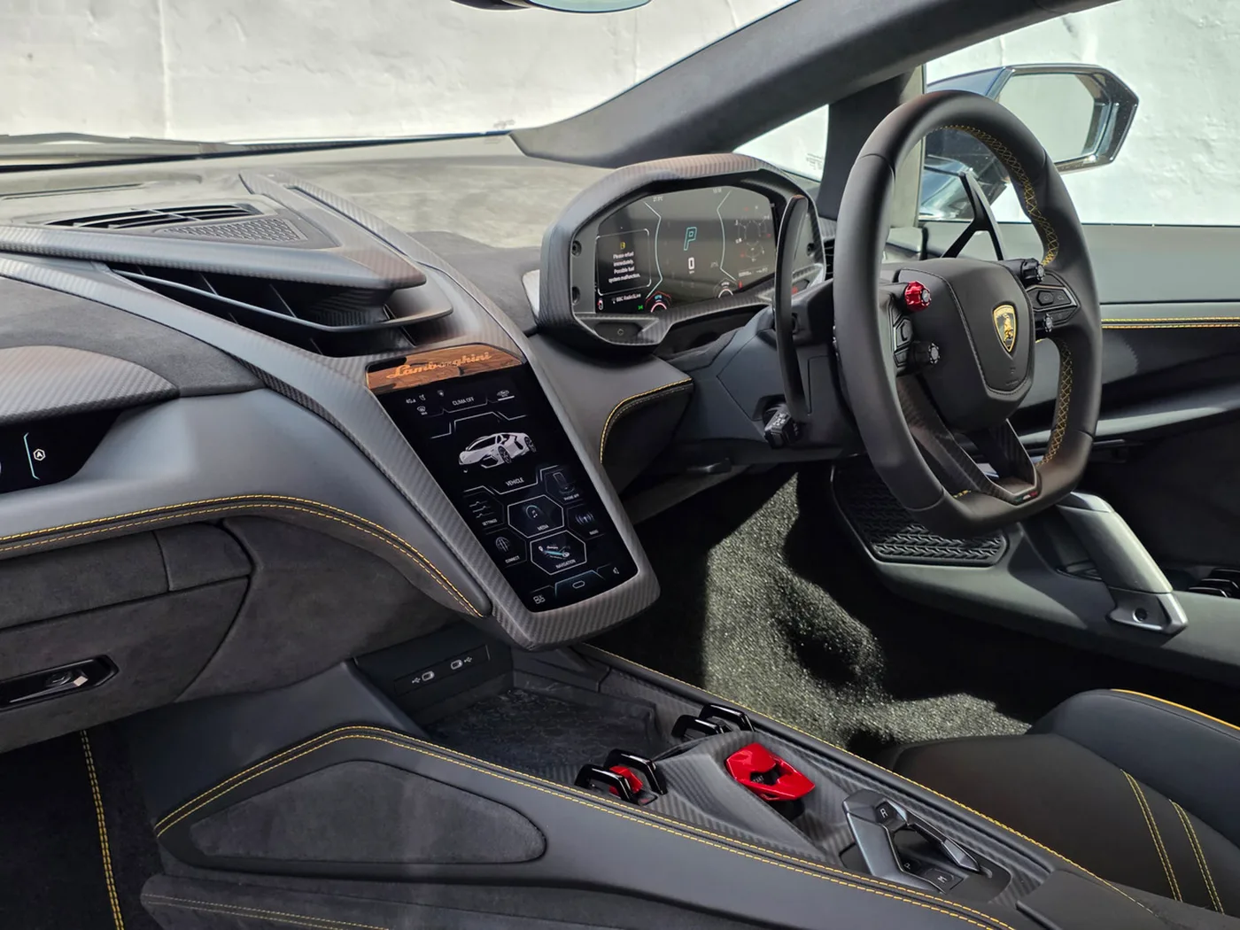 2025 Lamborghini Revuelto offered by a franchised dealer group in Pangbourne, United Kingdom, photo 12 of 20