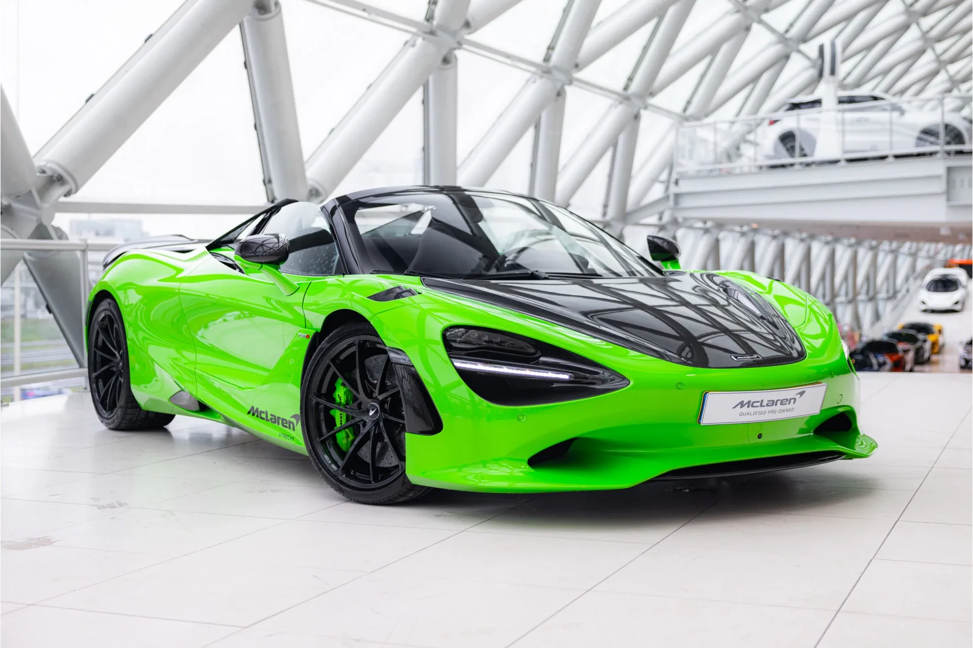 2025 McLaren 750S Spider angeboten von einem offiziellen McLaren und Morgan-Vertragshändler in Utrecht, Niederlande, Hauptfoto