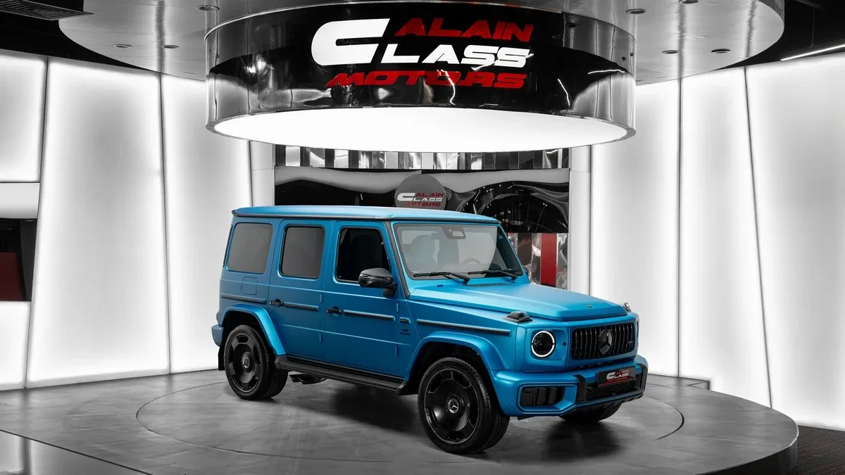2025 Mercedes-AMG G 63 angeboten von einem Fachhändler in Dubai, Vereinigte Arabische Emirate, Hauptfoto