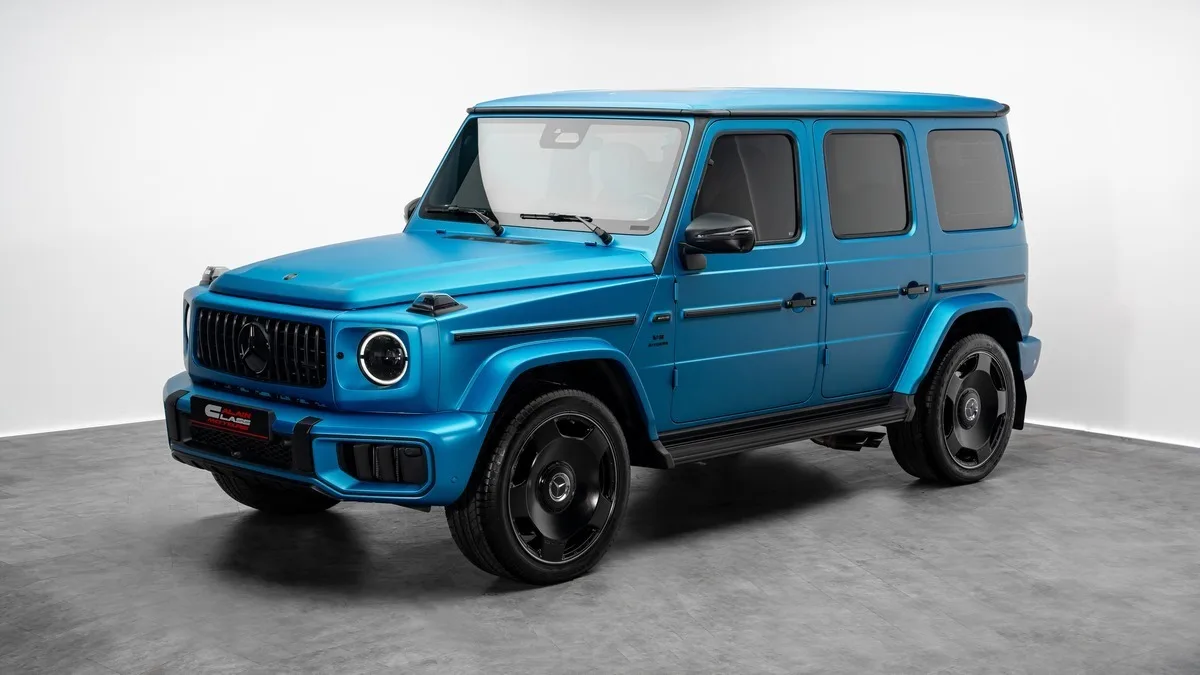 2025 Mercedes-AMG G 63 offered by a specialist dealer in Dubai, United Arab Emirates, photo 2 of 25