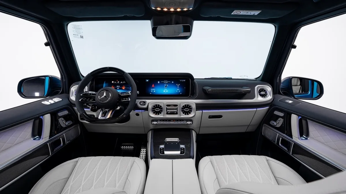 2025 Mercedes-AMG G 63 offered by a specialist dealer in Dubai, United Arab Emirates, photo 14 of 25