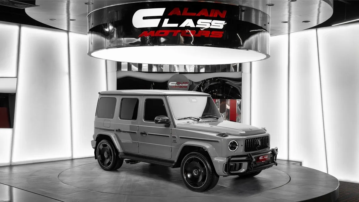 2025 Mercedes-AMG G 63 angeboten von einem Fachhändler in Dubai, Vereinigte Arabische Emirate, Hauptfoto