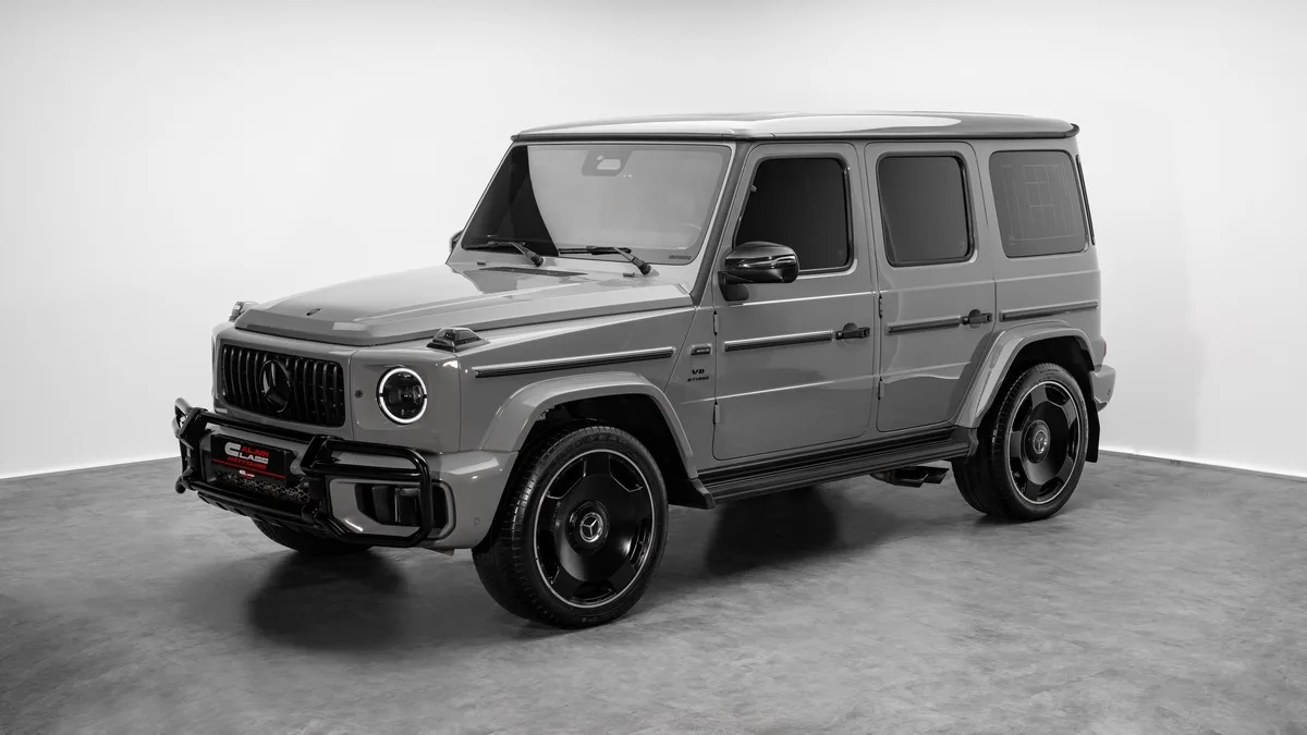 2025 Mercedes-AMG G 63 offered by a specialist dealer in Dubai, United Arab Emirates, photo 2 of 25