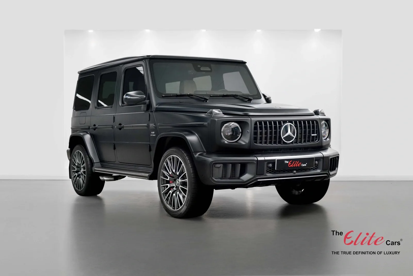 2025 Mercedes-AMG G 63 proposée par un concessionnaire spécialisé à Dubai, Émirats arabes unis, photo principale