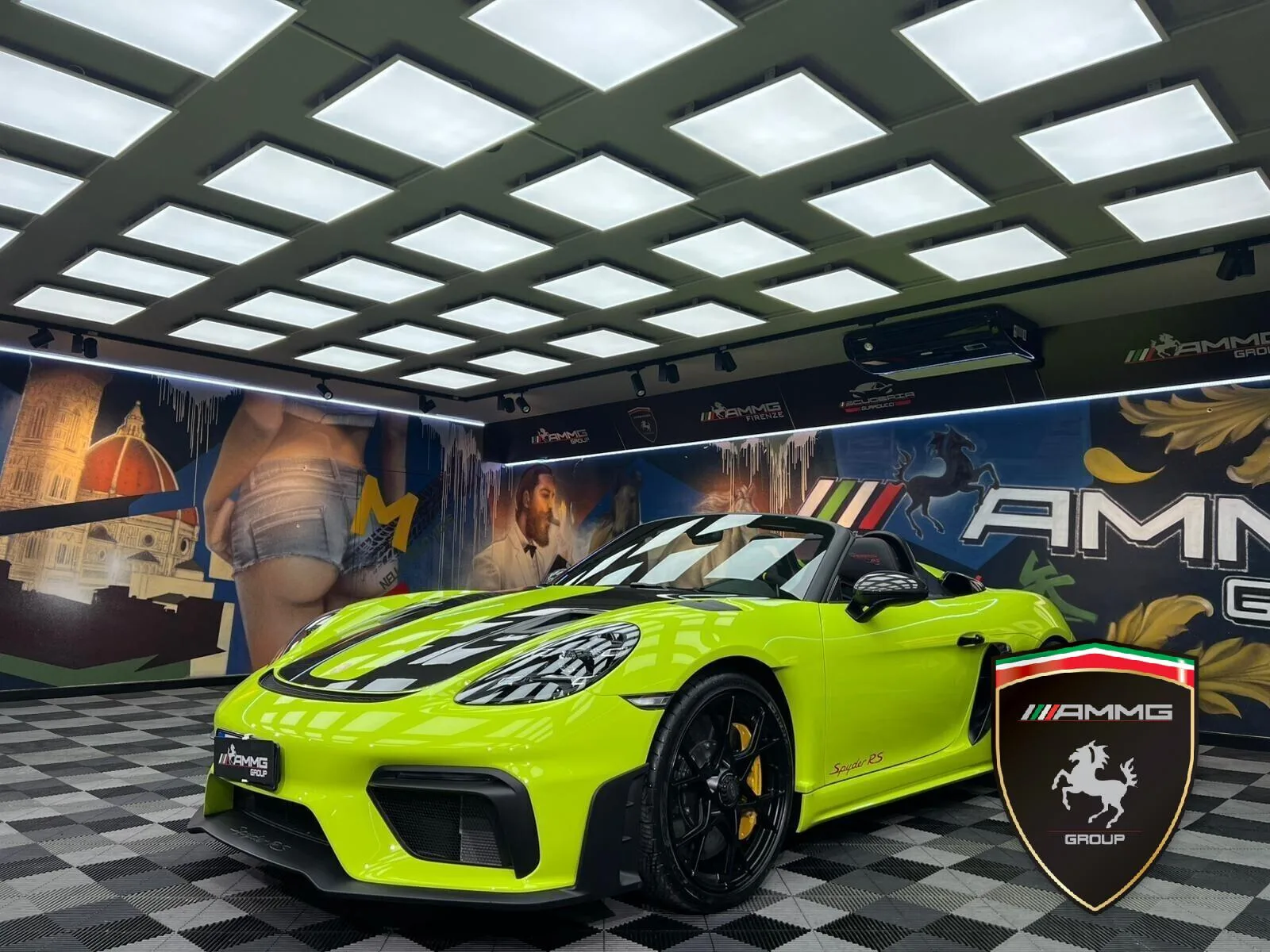 2025 Porsche 718 Spyder RS angeboten von einem Fachhändler in Calenzano, Italien, Hauptfoto