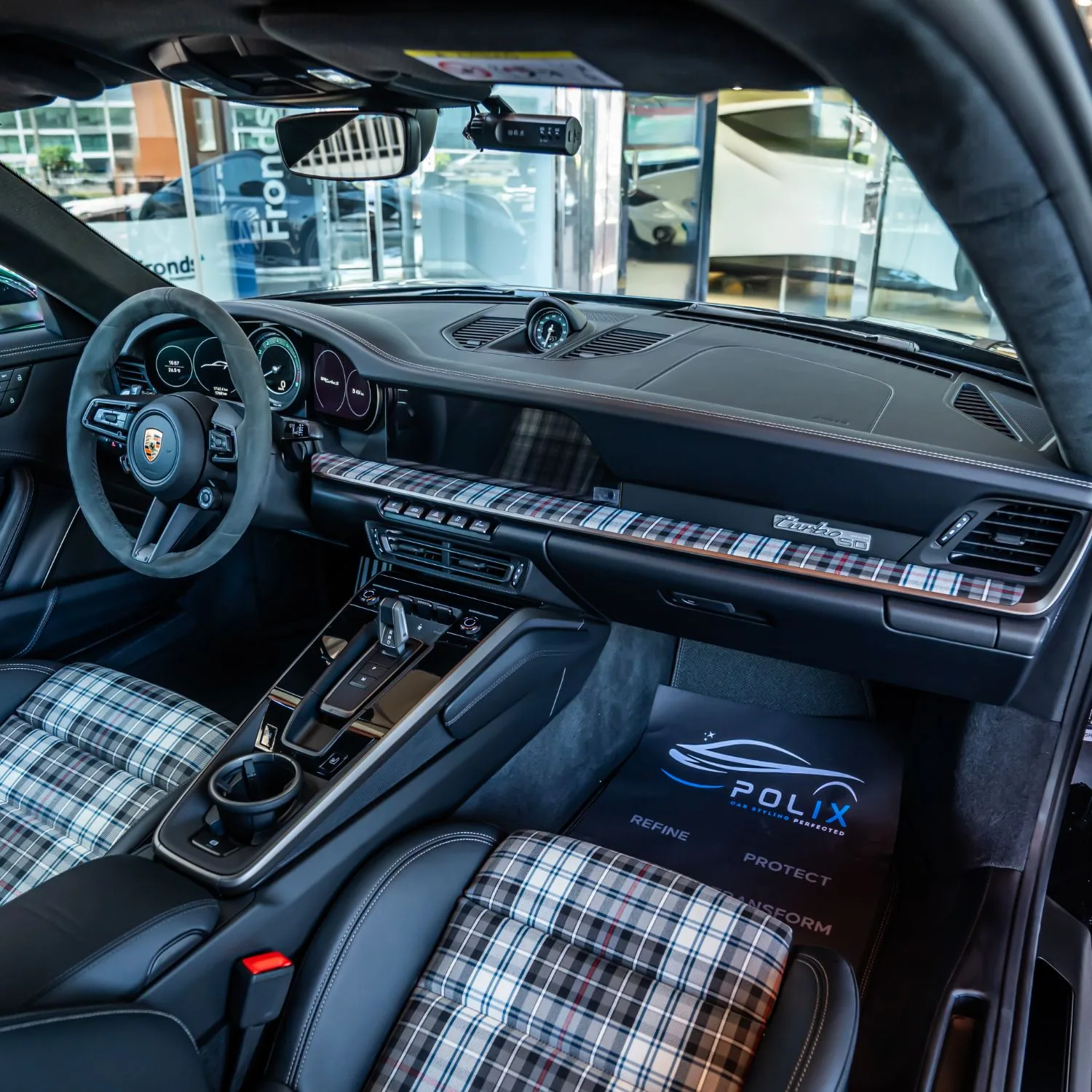 2025 Porsche 911 Turbo 50 Years offered by a specialist dealer in Dubai, United Arab Emirates, photo 13 of 18