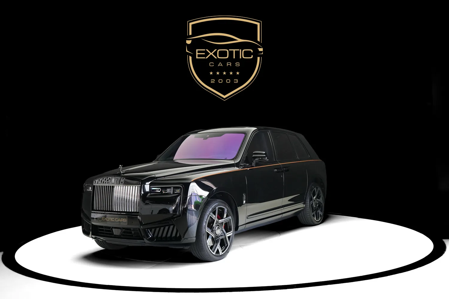 2025 Rolls-Royce Cullinan Black Badge offered by a specialist dealer in Dubai, United Arab Emirates, main photo