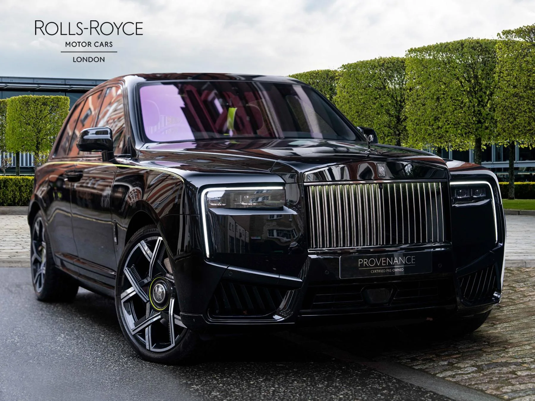 2025 Rolls-Royce Cullinan Black Badge angeboten von einer Vertragshändlergruppe in London, Vereinigtes Königreich, Hauptfoto