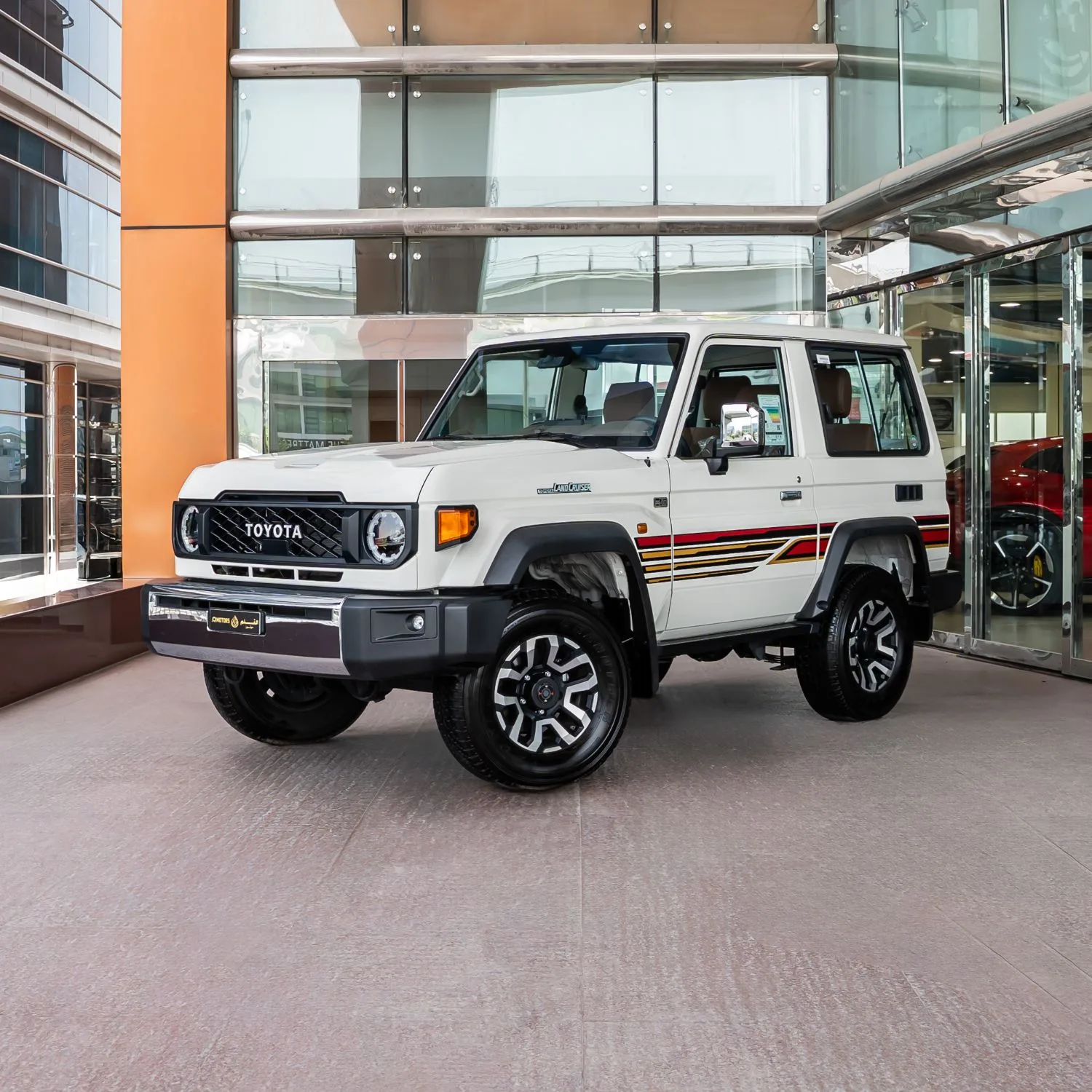2025 Toyota Land Cruiser 70 Lc 78 40th Anniversary 4.0l At angeboten von einem Fachhändler in Dubai, Vereinigte Arabische Emirate, Hauptfoto