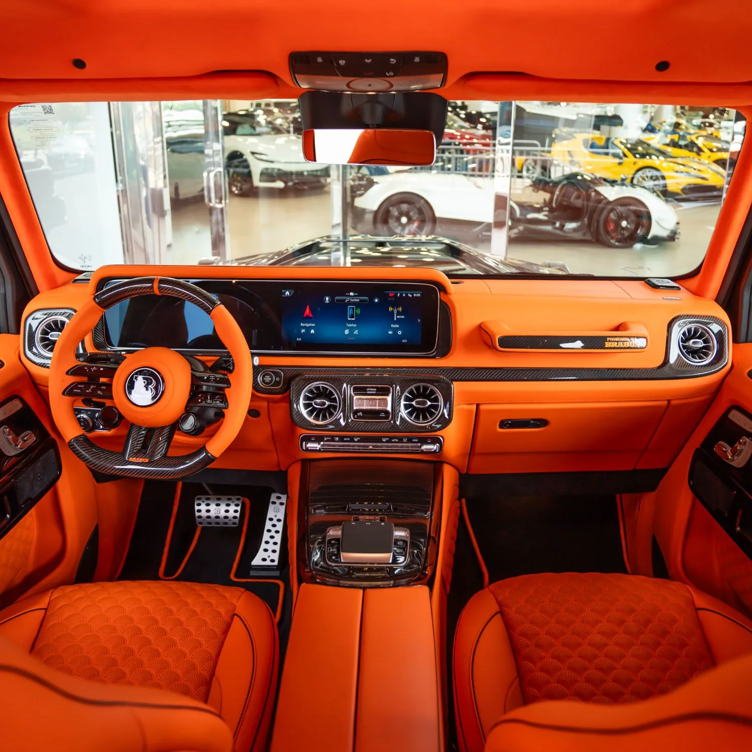 2026 Brabus G 800 offered by a specialist dealer in Dubai, United Arab Emirates, photo 15 of 21