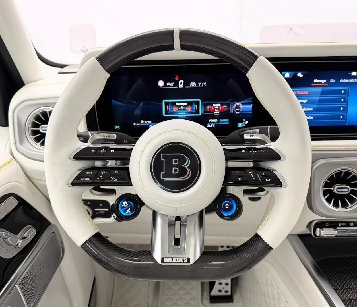 2026 BRABUS G 800 Widestar Masterpiece White Lemon, 12/30
