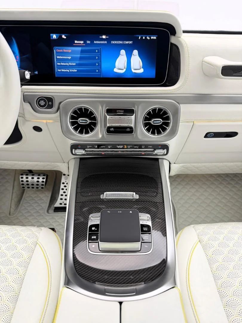2026 BRABUS G 800 Widestar Masterpiece White Lemon, 16/30
