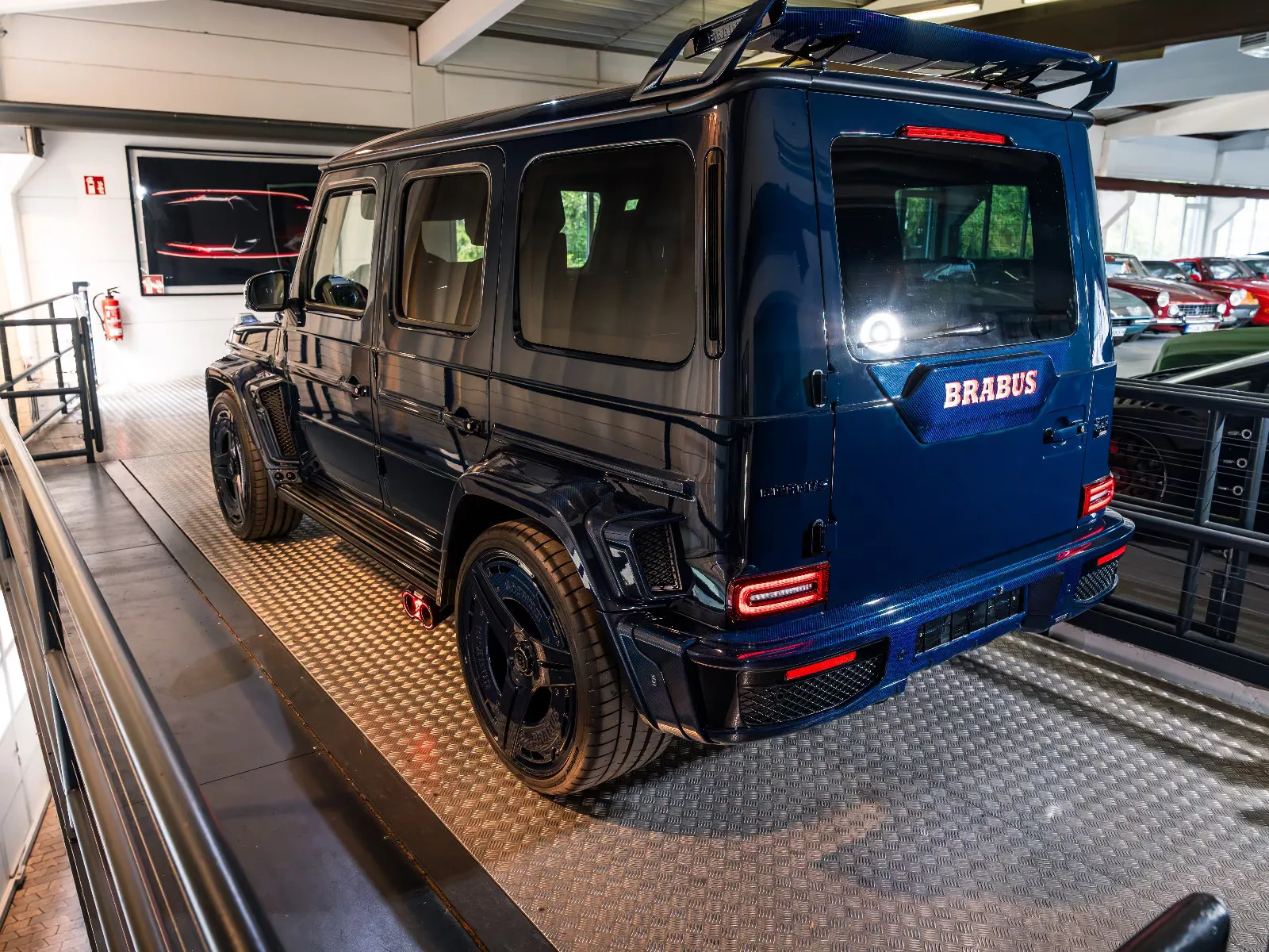 2026 BRABUS G 900 Rocket Edition Deep Blue, 7/30