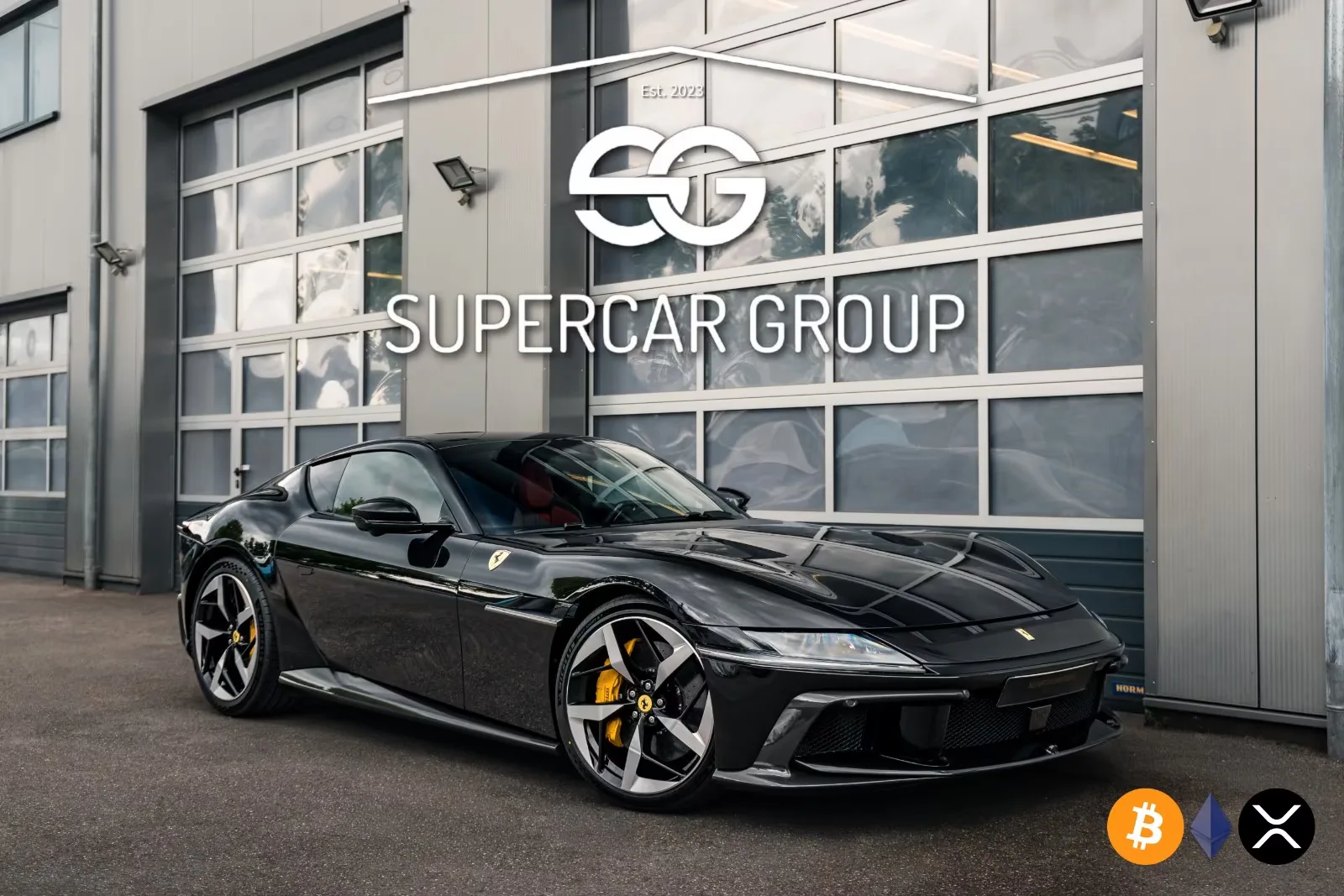 2026 Ferrari 12Cilindri offered by a supercar dealer in Munich, Germany, main photo