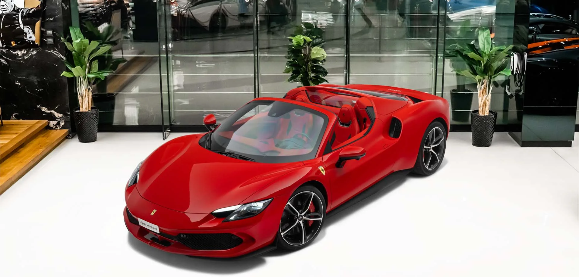 2026 Ferrari 296 GTS offered by a specialist dealer in Dubai, United Arab Emirates, main photo