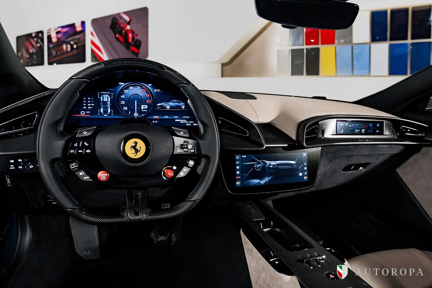 2026 Ferrari Amalfi proposée par un concessionnaire agréé Ferrari et Maserati à Arlöv, Suède, photo 7 sur 10