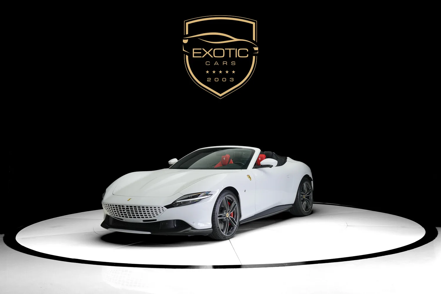 2026 Ferrari Roma Spider offered by a specialist dealer in Dubai, United Arab Emirates, main photo