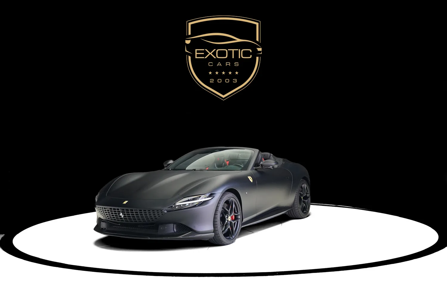 2026 Ferrari Roma Spider offered by a specialist dealer in Dubai, United Arab Emirates, main photo