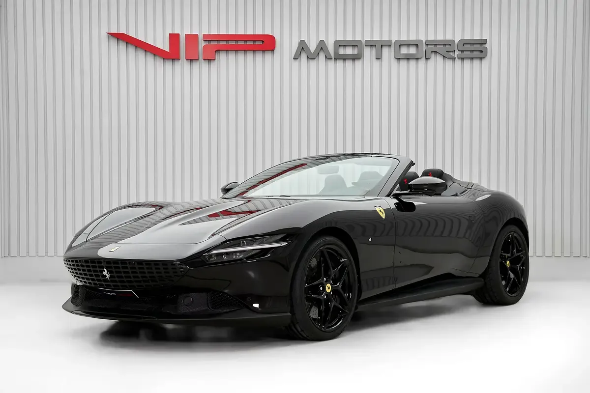 2026 Ferrari Roma Spider offered by a specialist dealer in Dubai, United Arab Emirates, main photo