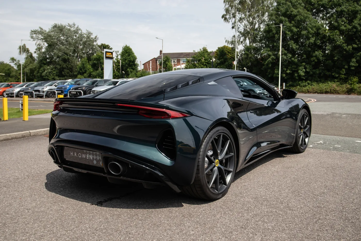 2026 Lotus Emira Turbo SE offered by a franchised dealer group in Manchester, United Kingdom, photo 5 of 19