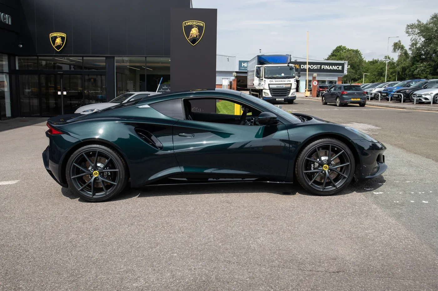 2026 Lotus Emira Turbo SE offered by a franchised dealer group in Manchester, United Kingdom, photo 6 of 19
